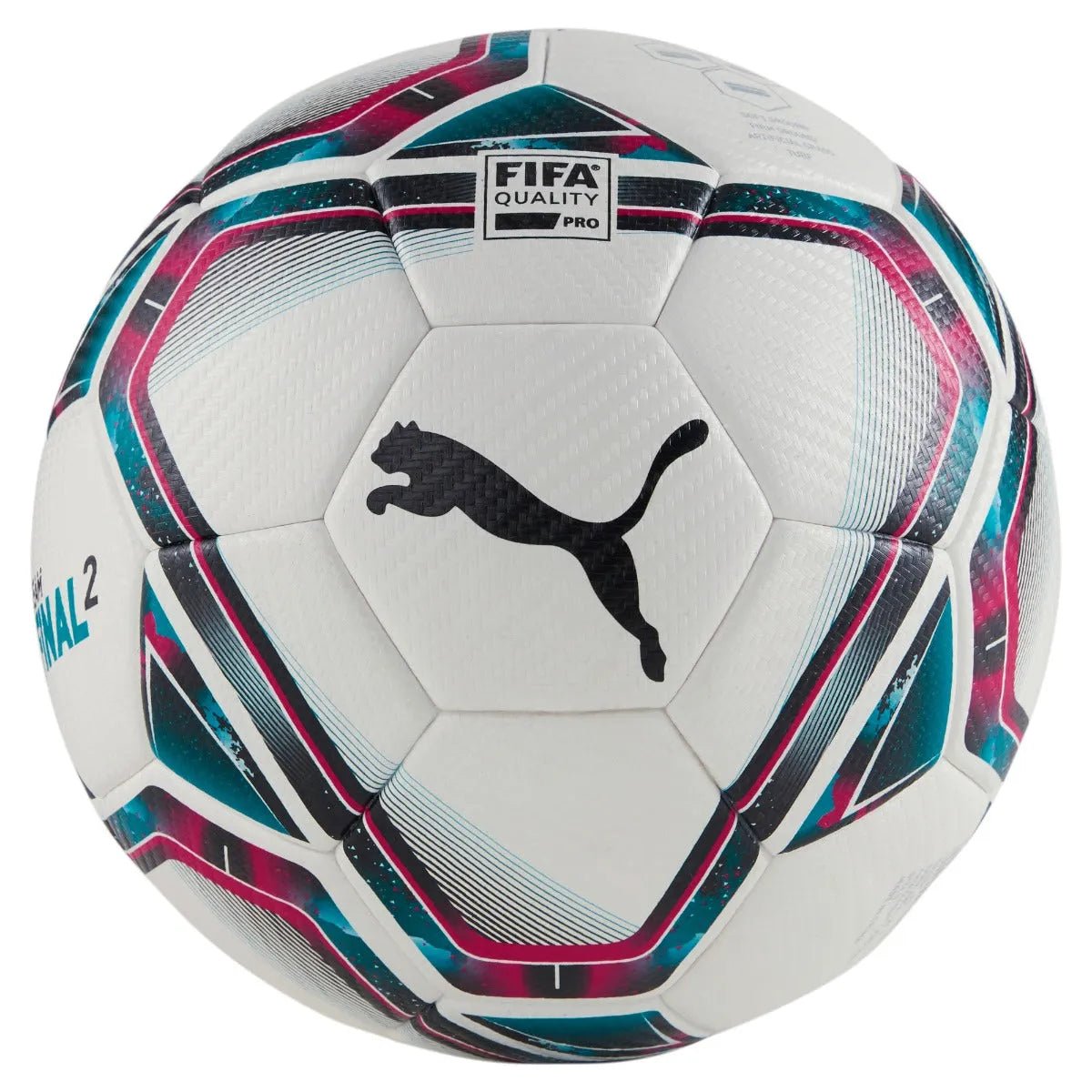 Puma Teamfinal 21.2 Fifa Quality Pro Ball - White-Pink-Blue