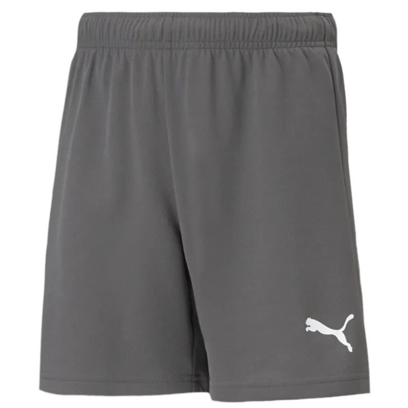 Puma Teamrise Youth Short Gray (Front)