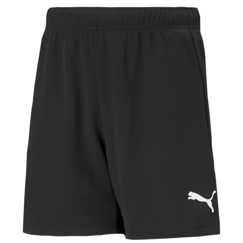 Puma Teamrise Youth Short Black (Front)