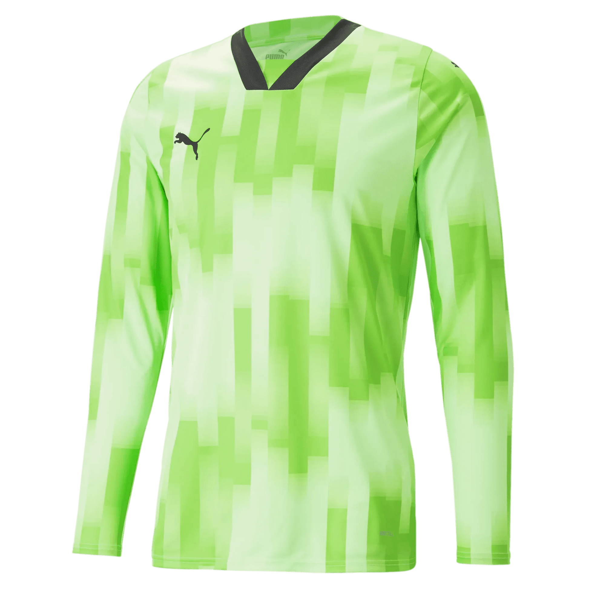 Puma Teamtarget Goalkeeper Longsleeve Mens Jersey Fizzy Lime (Front)