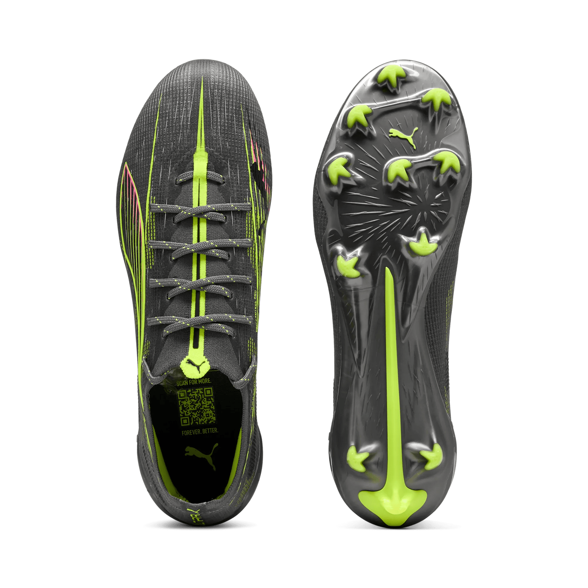 Puma Ultra 5 Ultimate Firm Ground Soccer Cleats - Audacity Pack (SP25) (Pair - Top and Bottom)