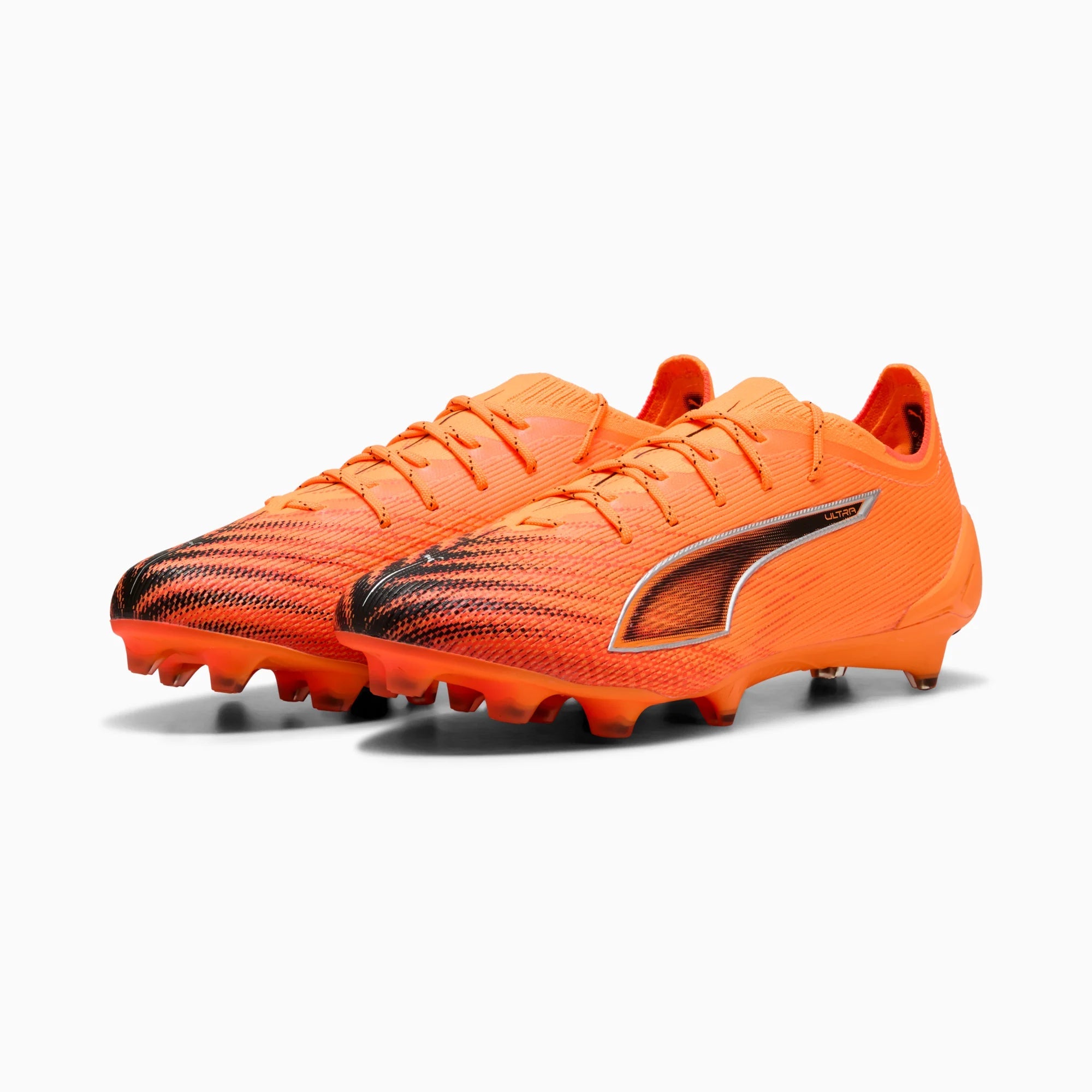 Puma Ultra 6 Ultimate Firm Ground Soccer Cleats - Hot Pursuit Pack (FA25) (Pair - Lateral)