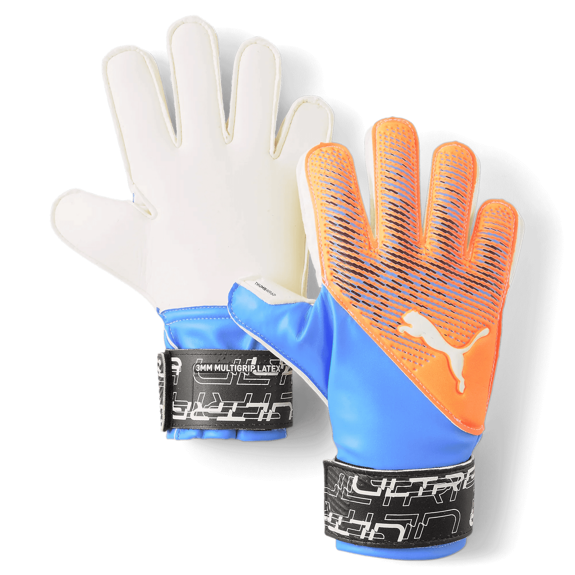 Puma Ultra Protect 3 Jr - Ultra Orange - Blue
