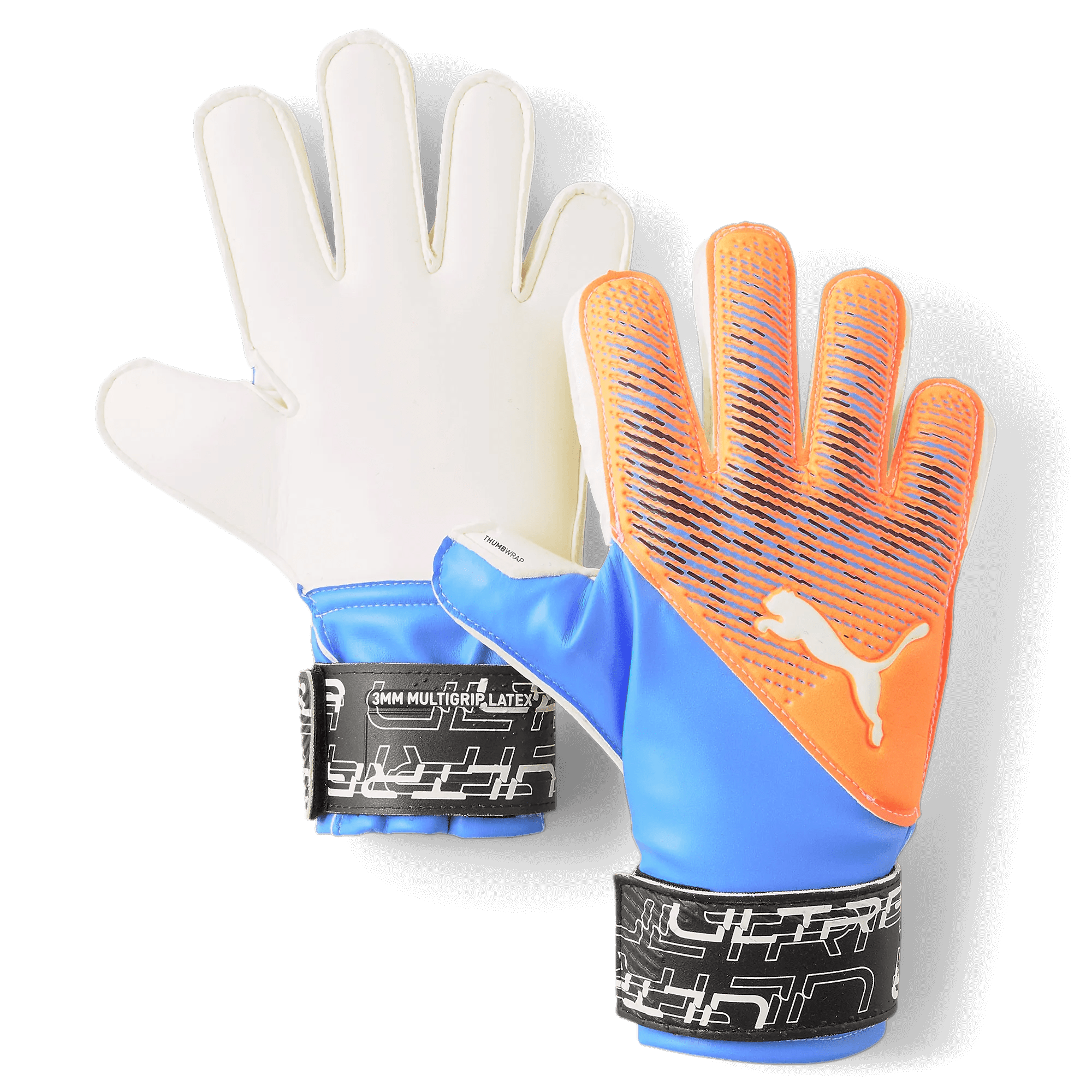 Puma Ultra Protect 3 Jr - Ultra Orange - Blue