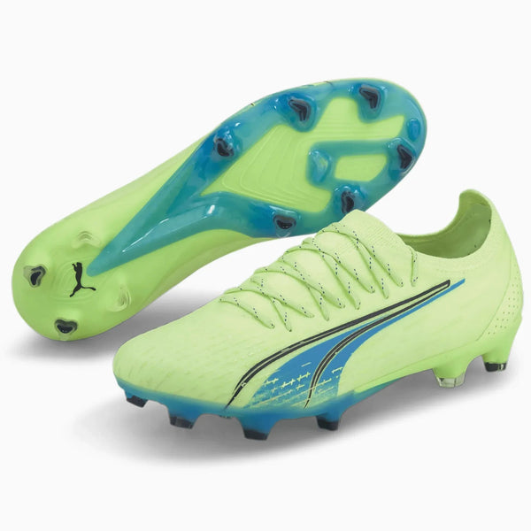 Puma Ultra Ultimate FG-AG - Fizzy Light-Blue Soccer Cleats – ProSoccer