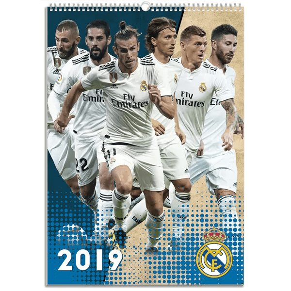 Real Madrid 2019 Calendar