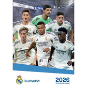 Real Madrid 2026 Official Calendar (Front)