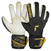 Reusch Atrrakt Freegel Gold X Glueprint FS Goalkeeper Gloves Black - Gold (Pair)