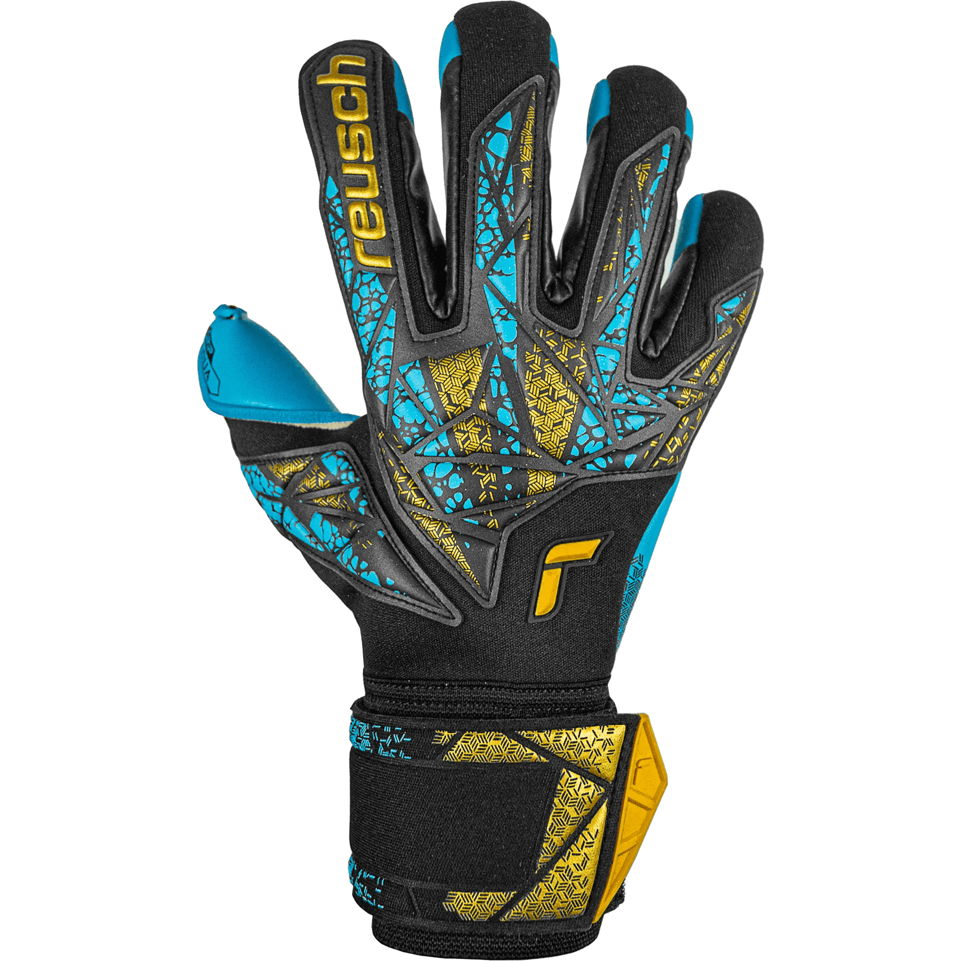 Reusch Attrakt Aqua Finger Support Goalkeeper Gloves (Single - Outer)