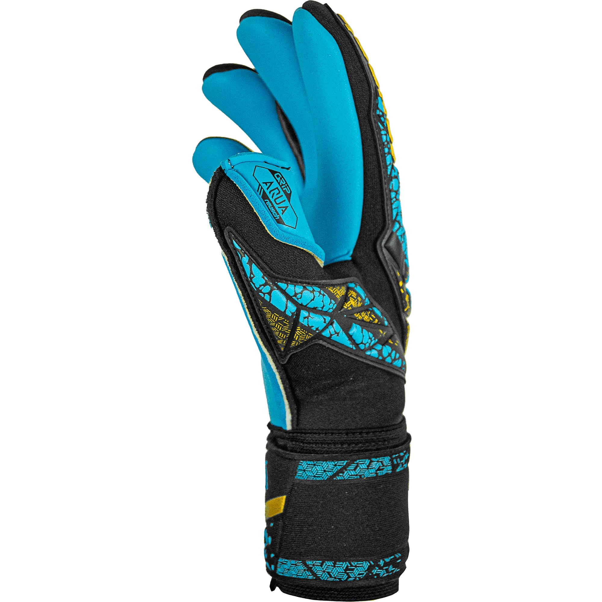 Reusch Attrakt Aqua Finger Support Goalkeeper Gloves (Single - Side)