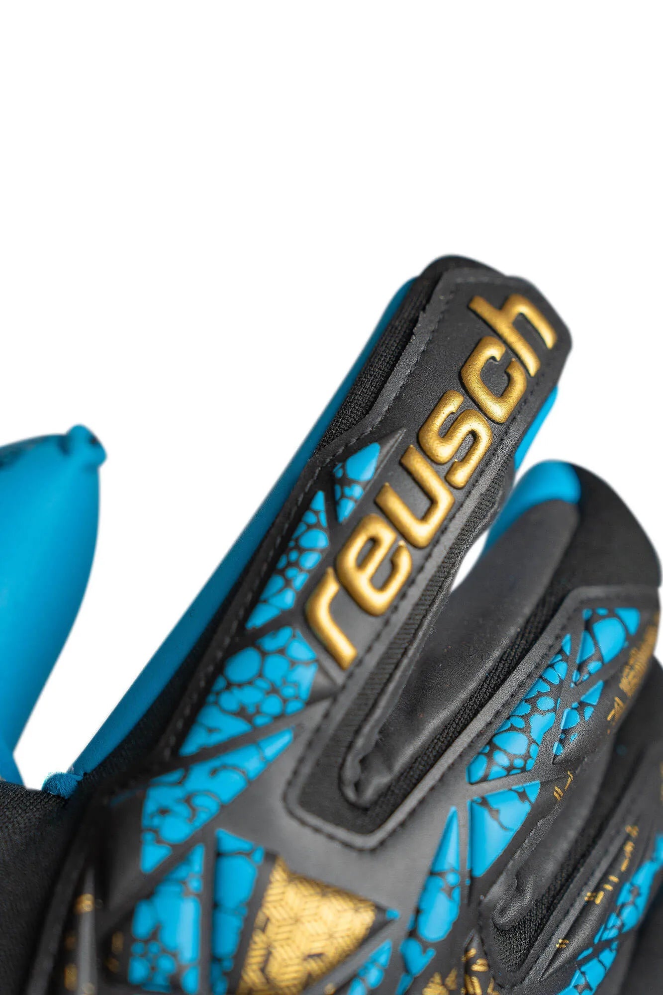 Reusch Attrakt Aqua Finger Support Goalkeeper Gloves (Detail 1)