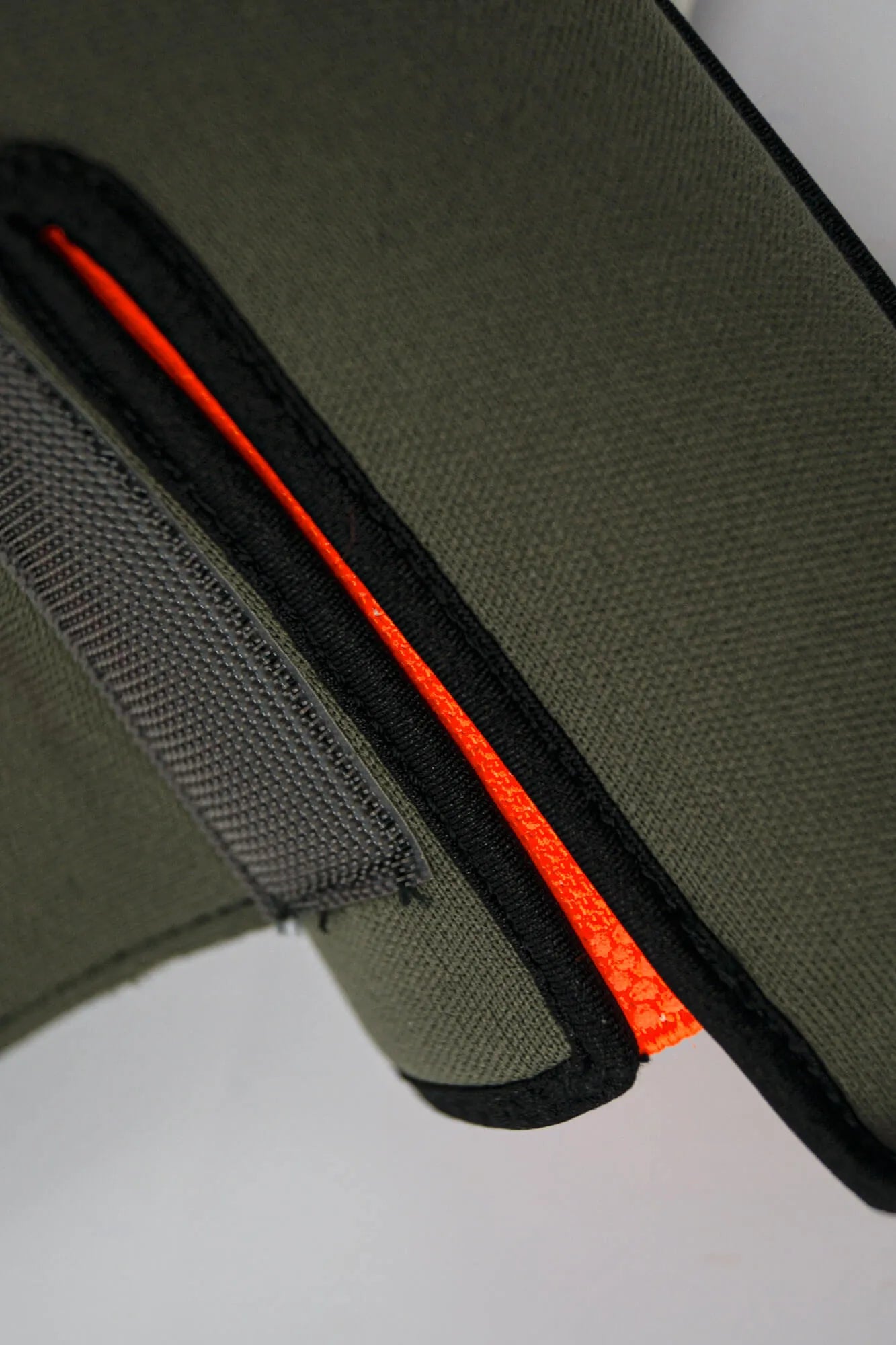 Reusch Attrakt Duo Evolution AdaptiveFlex Goalkeeper Gloves - Desert Green-Shocking Orange (Detail 4)