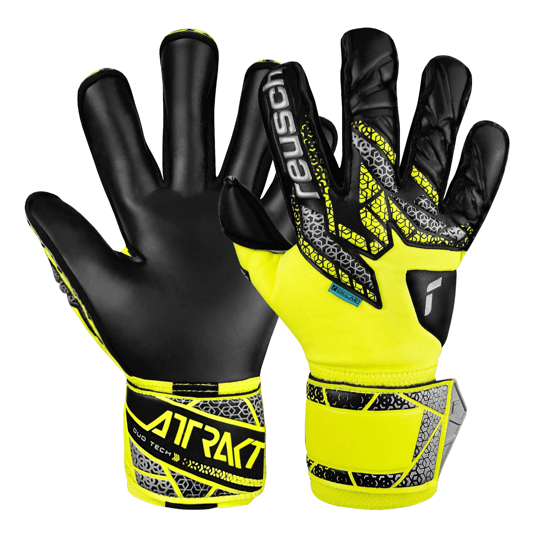 Reusch Attrakt Duo Evolution Goalkeeper Gloves (Pair)