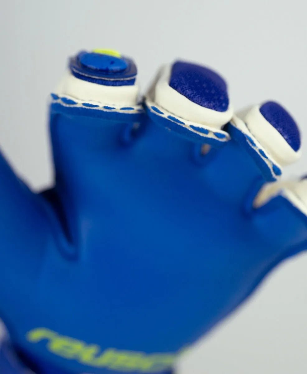 Reusch Attrakt Duo Ortho-Tech Goalkeeper Gloves - Blue-Volt (Detail 2)