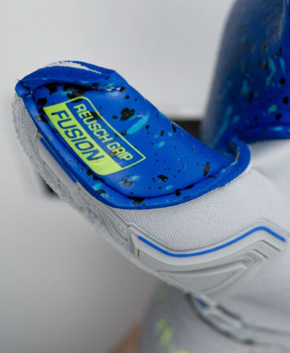 Reusch Attrakt Freegel Fusion Goaliator - Grey-Yellow-Blue (Detail 5)