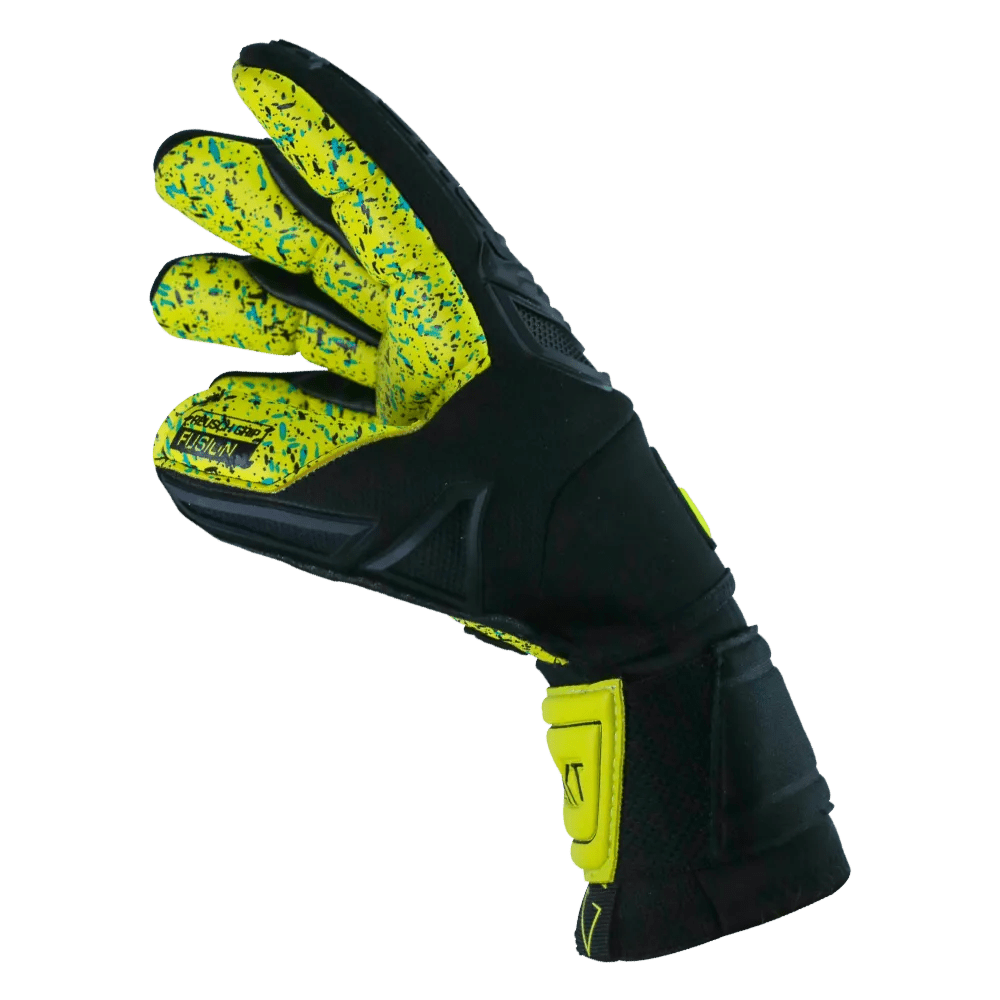 Reusch Attrakt Freegel Fusion Ortho-Tec Goaliator GK Gloves - Black-Lime Green
