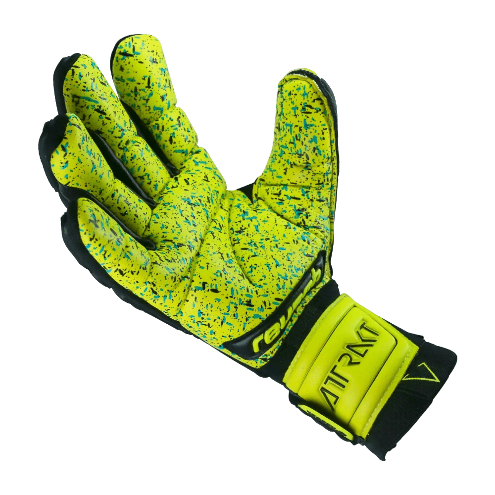 Reusch Attrakt Freegel Fusion Ortho-Tec Goaliator GK Gloves - Black-Lime Green