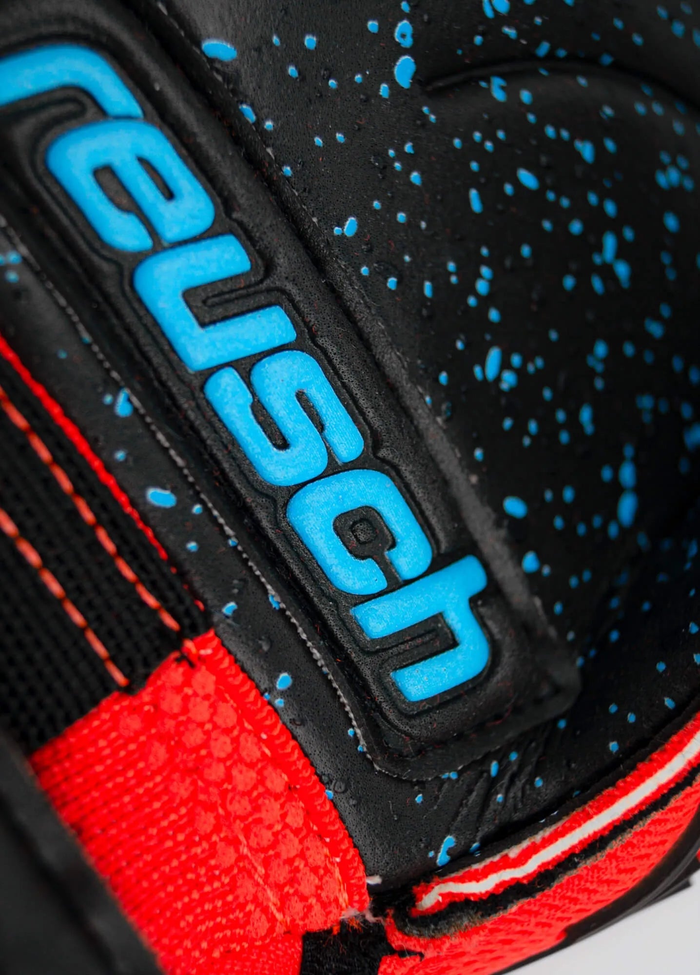 Reusch Attrakt Freegel Fusion Ortho-Tec Goaliator Goalkeeper Gloves - Bright Red-Black (Detail 7)