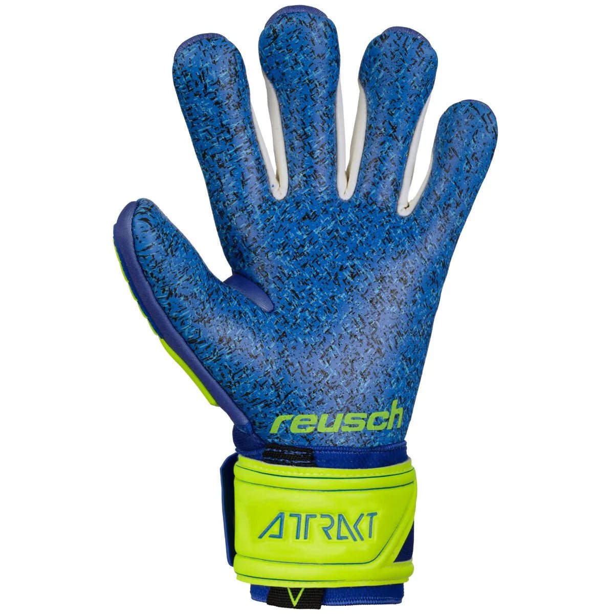 Reusch Attrakt Freegel G3 Fusion Ortho Tech LTD Goalkeeper Gloves - Royal-Volt (Single - Inner)