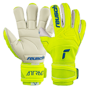 Reusch Attrakt Freegel Gold X Finger Support Goalkeeper Gloves - Yellow-Blue-White (Set(