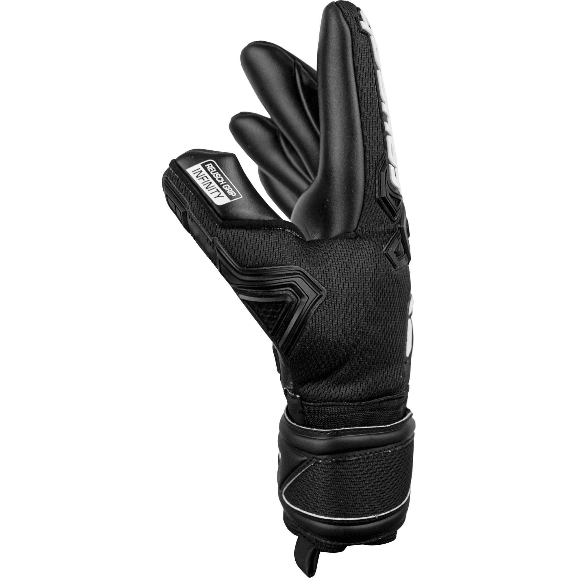 Reusch Attrakt Freegel Infinity FS Goalkeeper Glove - Black (Single - Side)