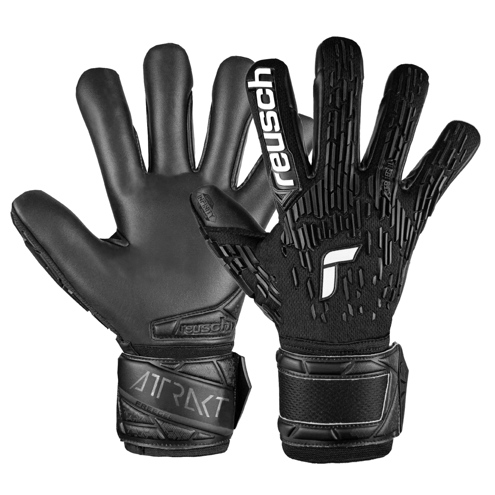 Reusch Attrakt Freegel Infinity FS Goalkeeper Gloves (Set)