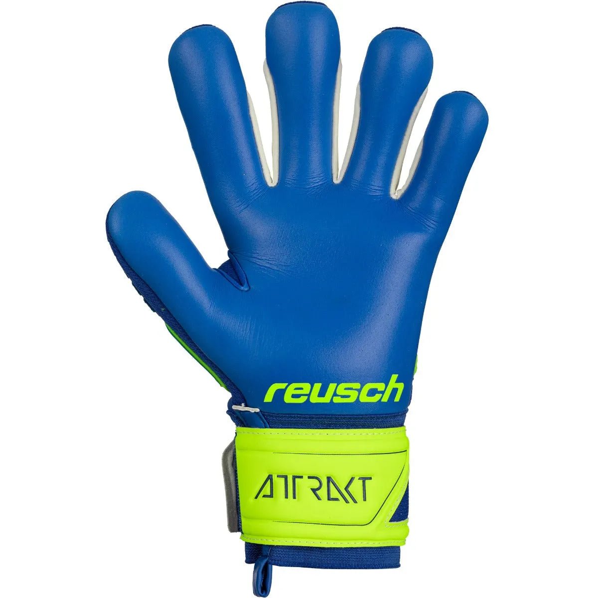 Reusch Attrakt Freegel S1 Finger Support LTD Goalkeeper Gloves - Royal-Volt (Single - Inner)