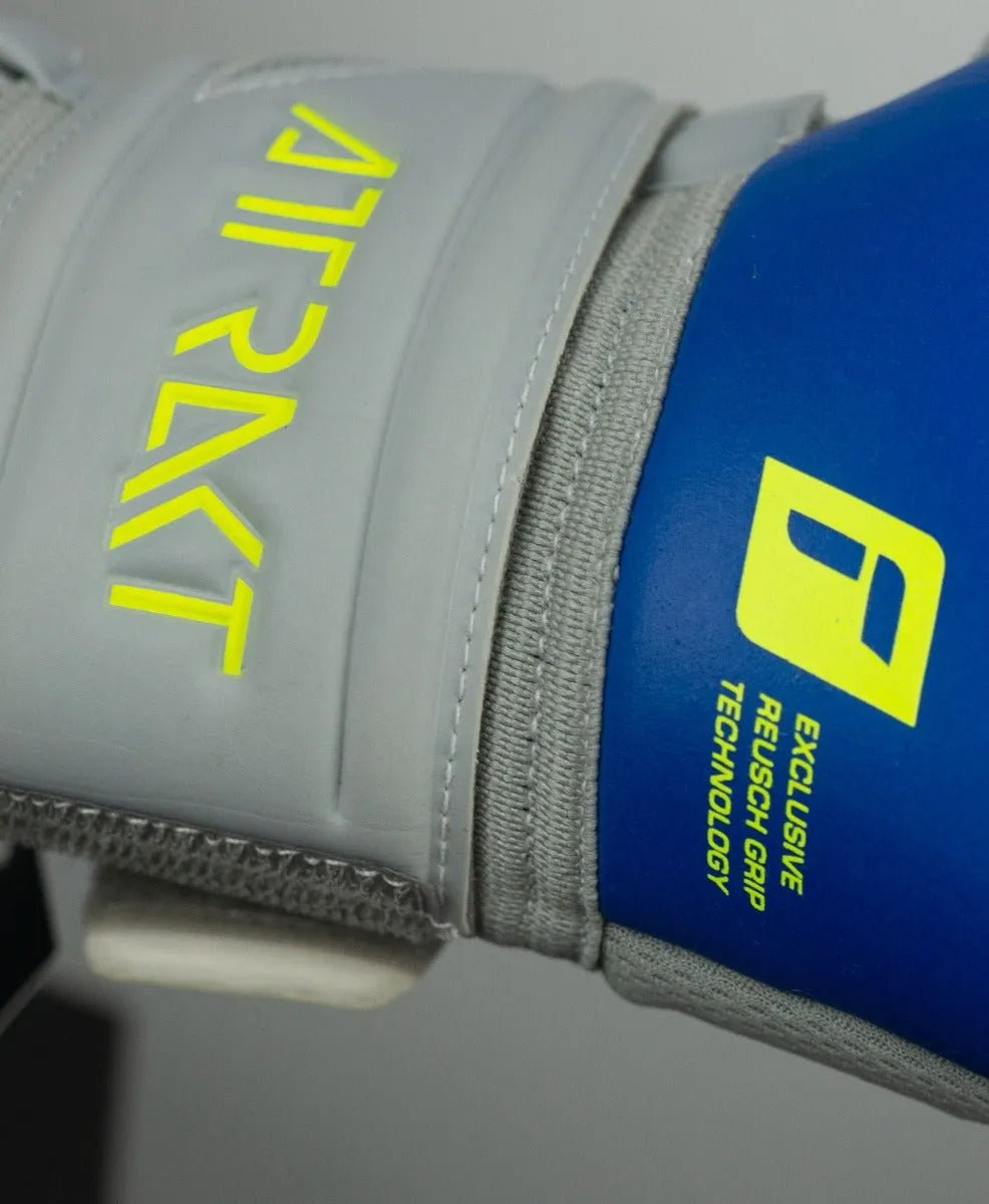 Reusch Attrakt Freegel Silver Finger Support - Grey-Yellow-Blue (Detail 2)