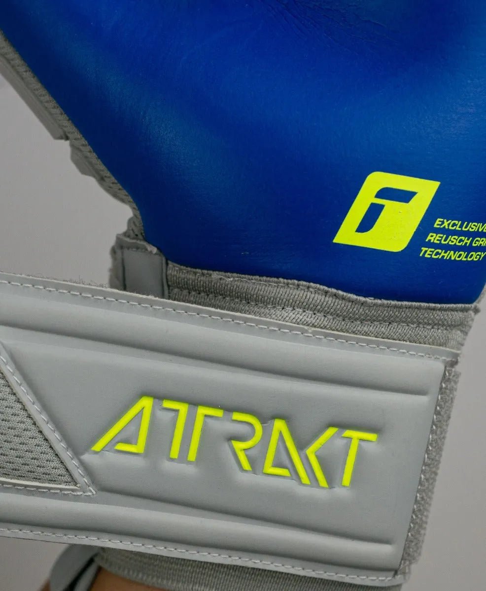 Reusch Attrakt Freegel Silver Finger Support - Grey-Yellow-Blue (Detail 3)