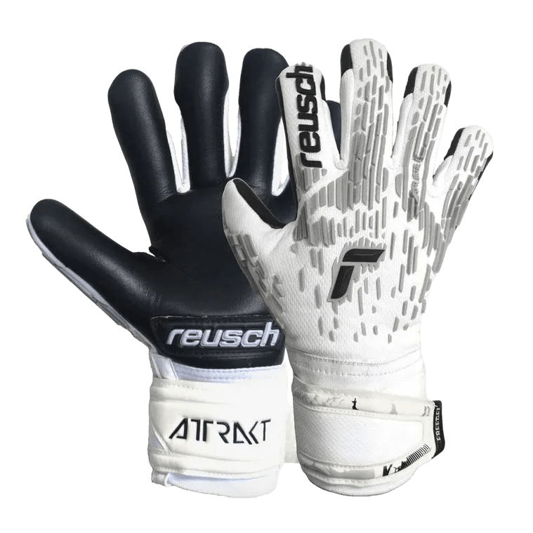 Reusch Attrakt Freegel Silver FS Goalkeeper Gloves (Pair)