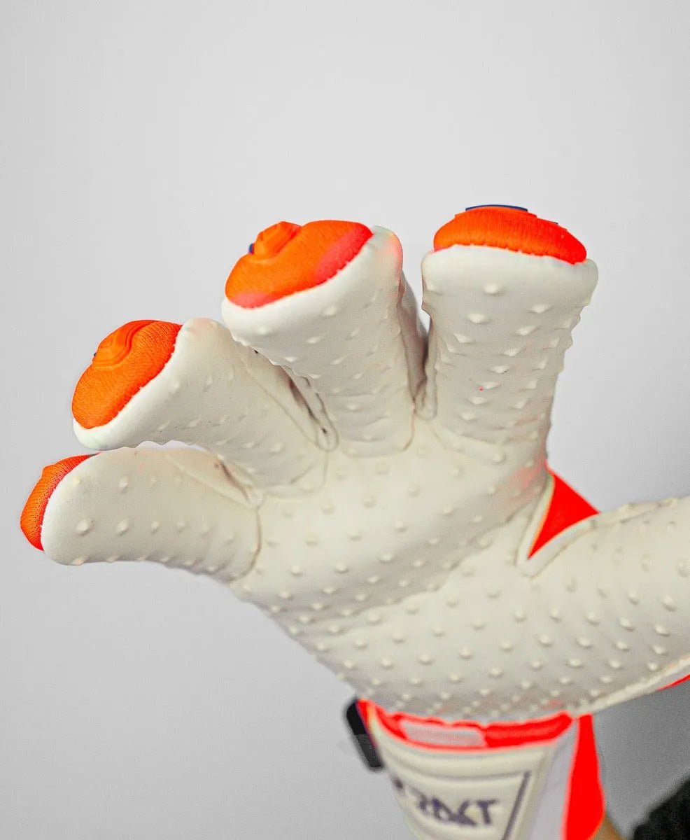 Reusch Attrakt FS Freegel Speedbump Ortho-Tec Goalkeeper Glove - Orange-Blue (Detail 3)
