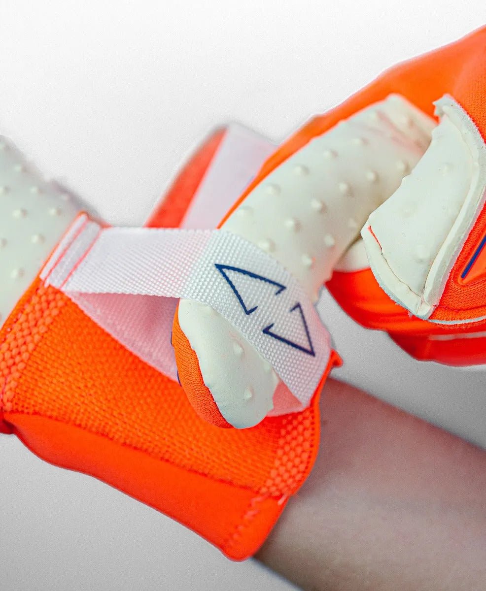 Reusch Attrakt FS Freegel Speedbump Ortho-Tec Goalkeeper Glove - Orange-Blue (Detail 6)