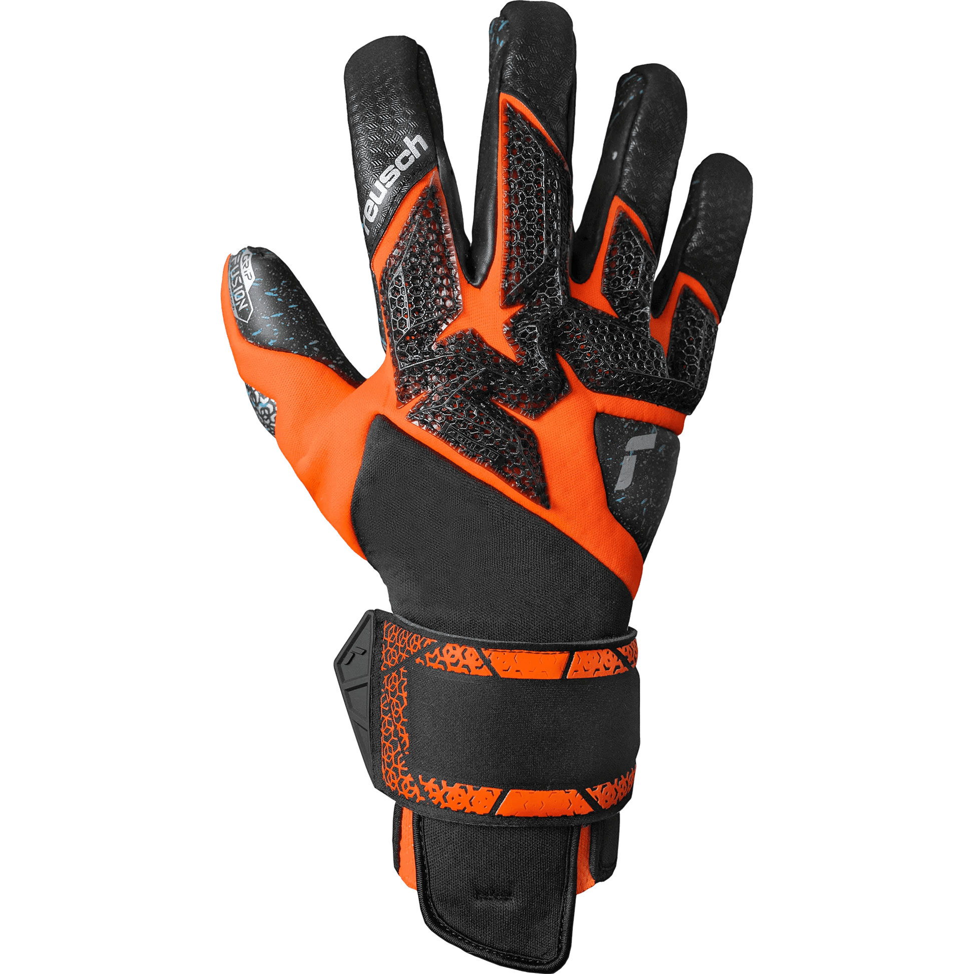 Reusch Attrakt Fusion Carbon 3D Goalkeeper Gloves (Single - Outer)