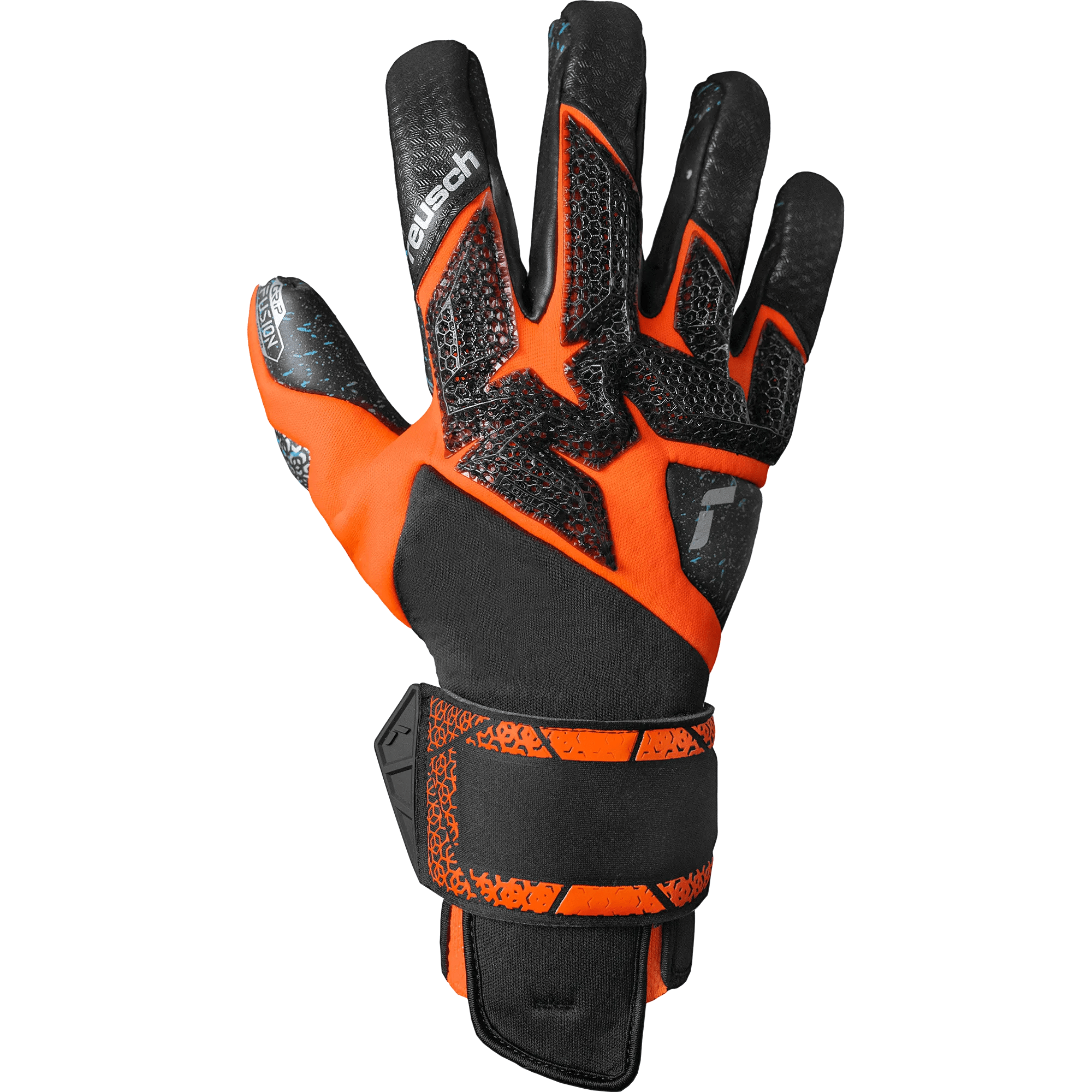 Reusch Attrakt Fusion Carbon 3D Goalkeeper Gloves (Single - Outer)