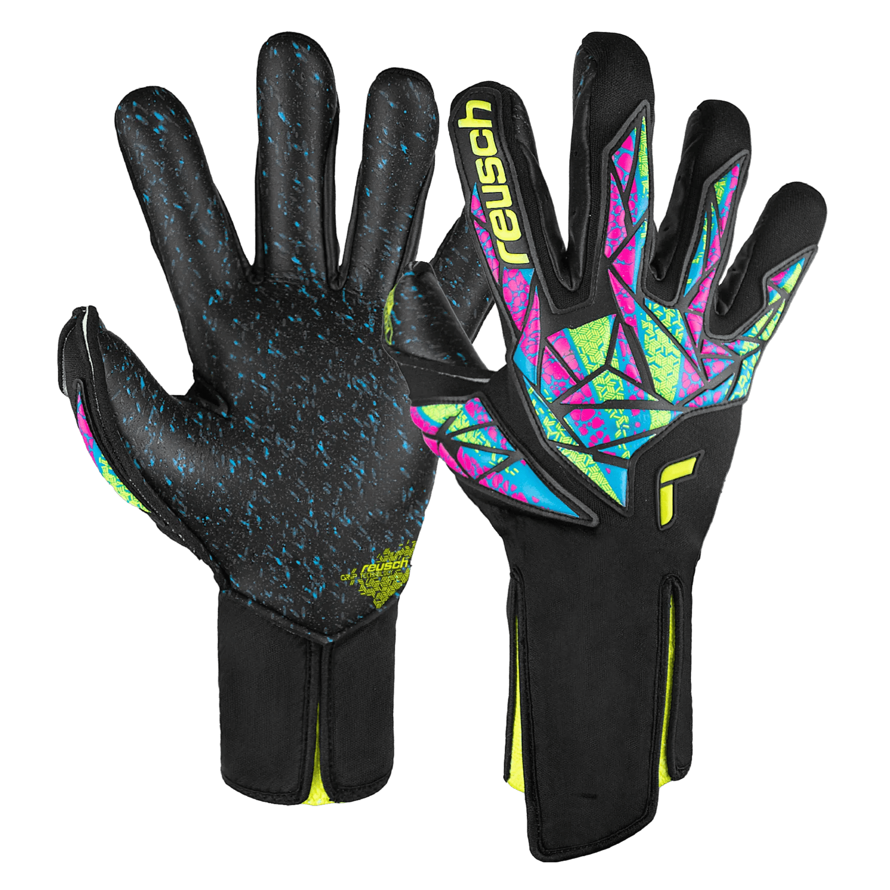 Reusch Attrakt Fusion Strapless Goalkeeper Gloves (Pair)
