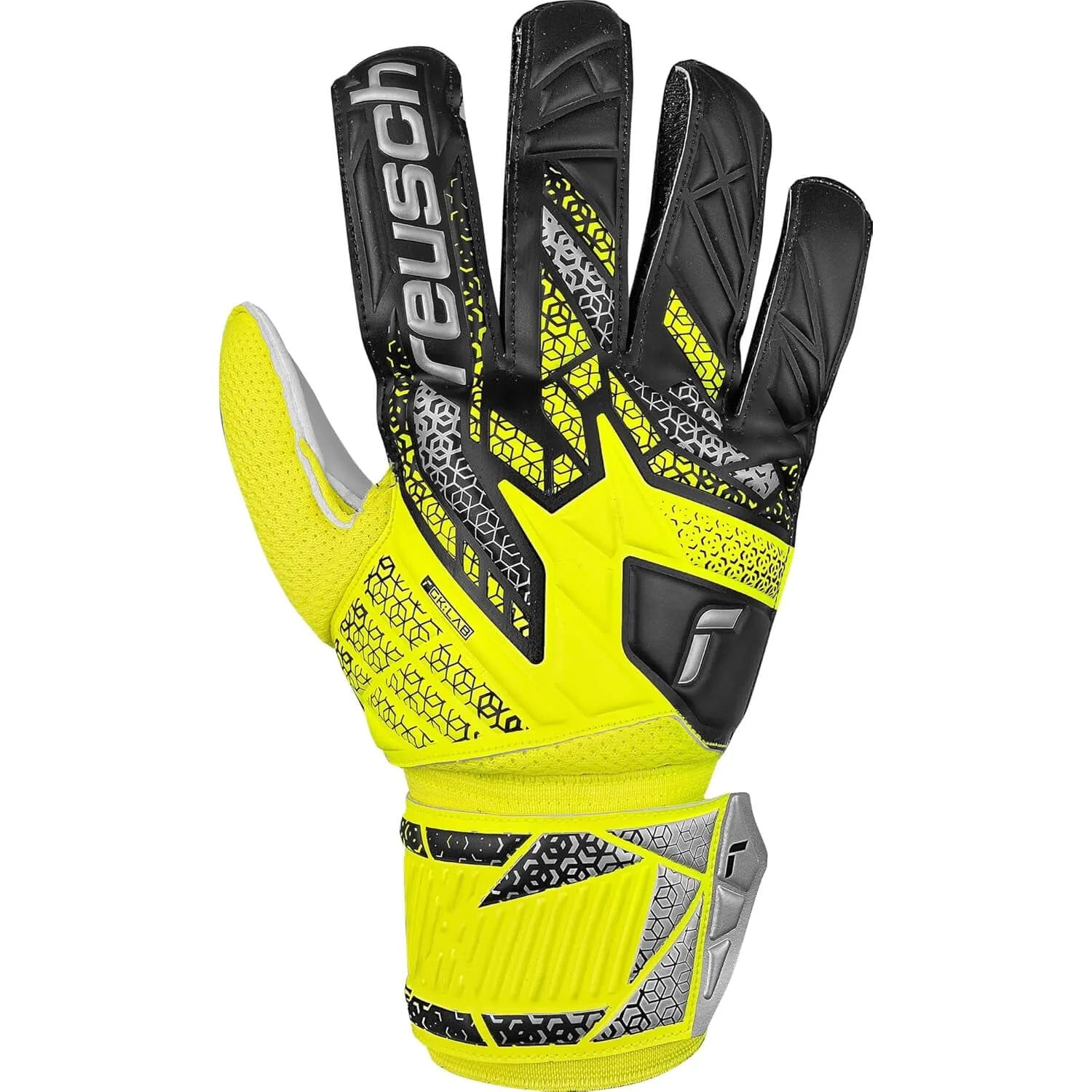 Reusch Attrakt Solid Finger Support Goalkeeper Gloves (Single - Outer)
