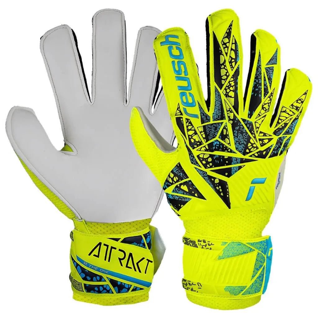 Reusch Attrakt Solid Goalkeeper Gloves (Pair)