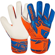 Reusch Attrakt Solid Goalkeeper Gloves Shocking Orange/Blue (Pair)