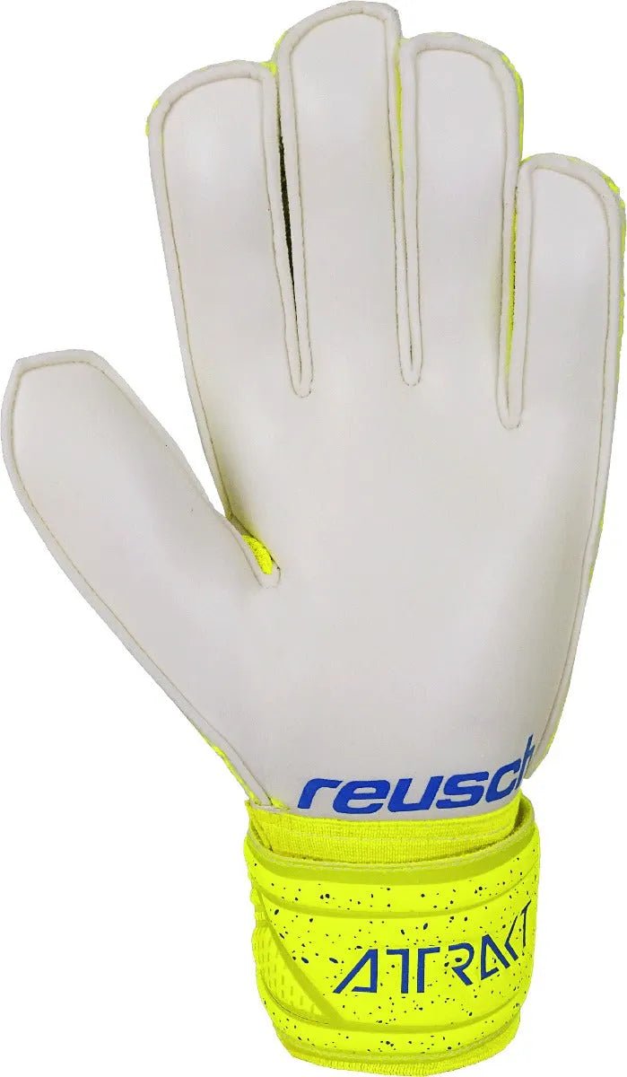 Reusch Attrakt Solid Goalkeeper Gloves - Volt