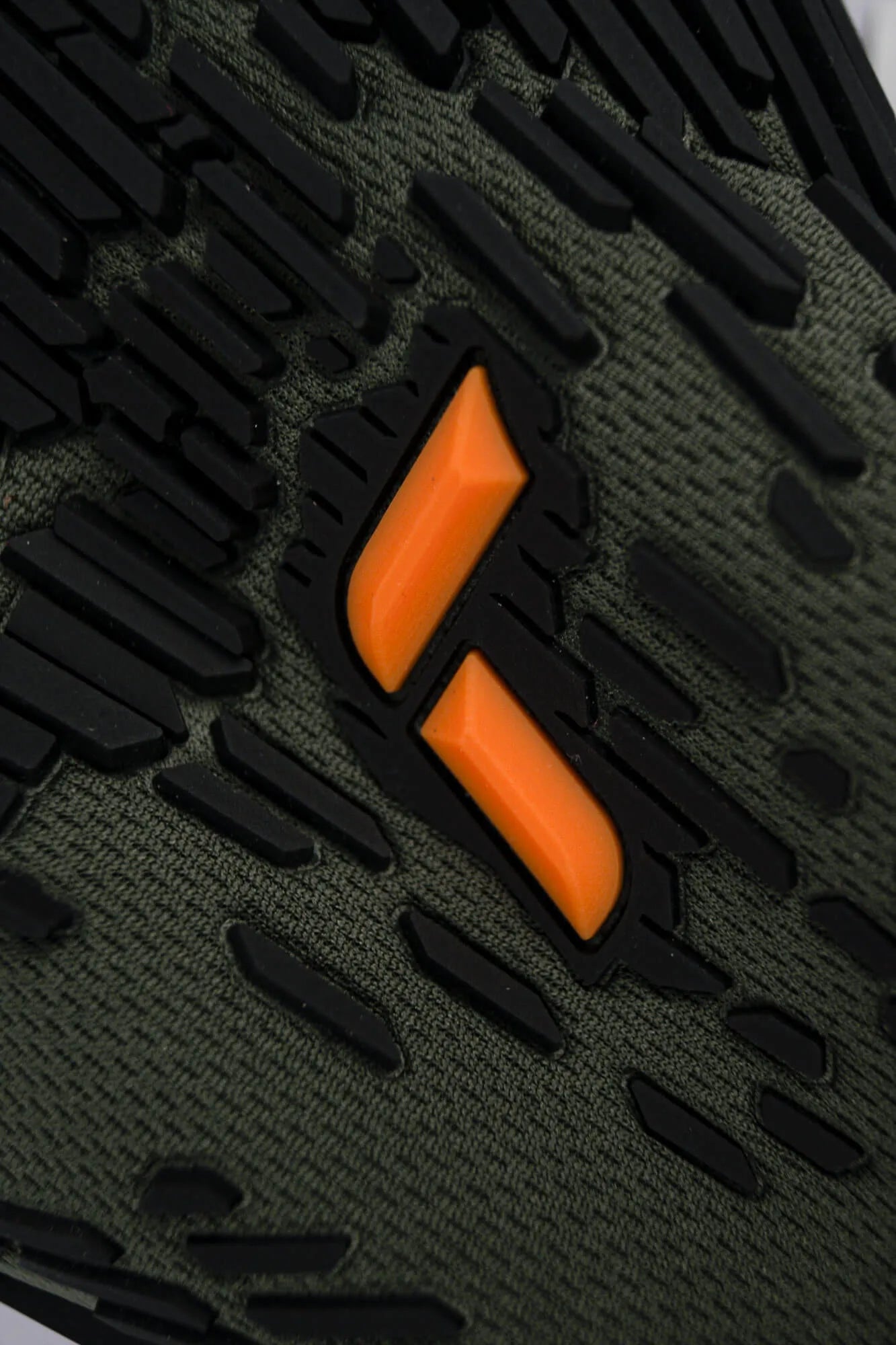 Reusch FG Fusion Ortho Goaliator Goalkeeper Gloves - Green-Black-Orange (Detail 7)