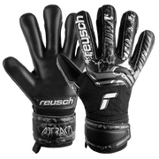 Reusch JR Attrakt Infinity FS Goalkeeper Gloves Black (Pair)