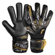 Reusch JR Attrakt Silver NC FS Goalkeeper Gloves (Set)