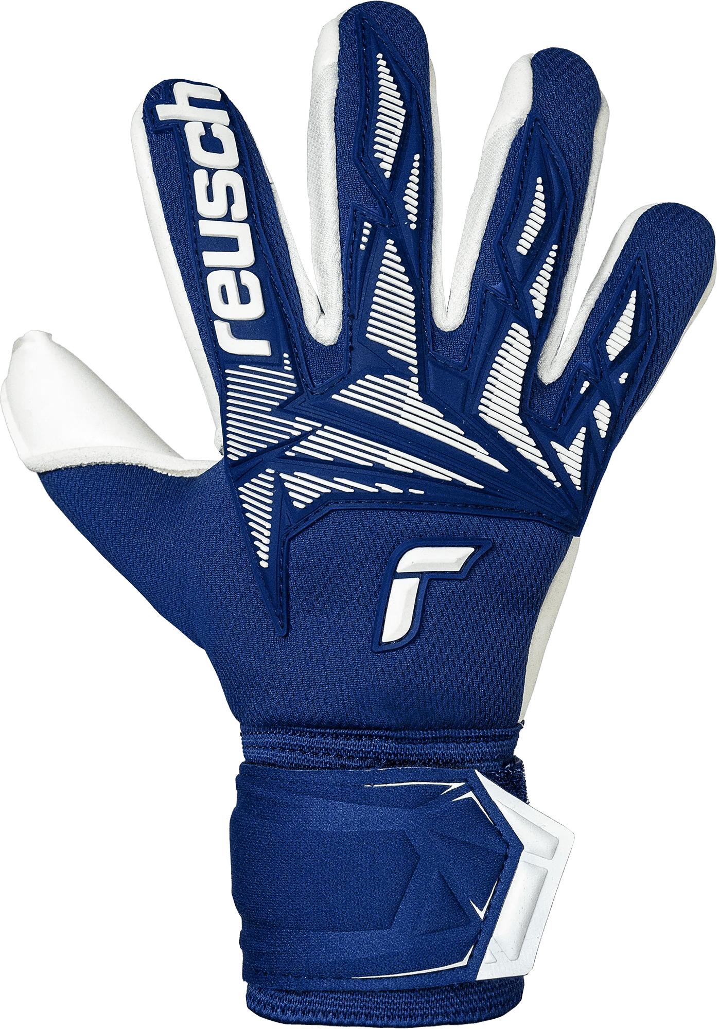 Reusch Junior Attrakt Freegel Gold X Finger Support Goalkeeper Gloves