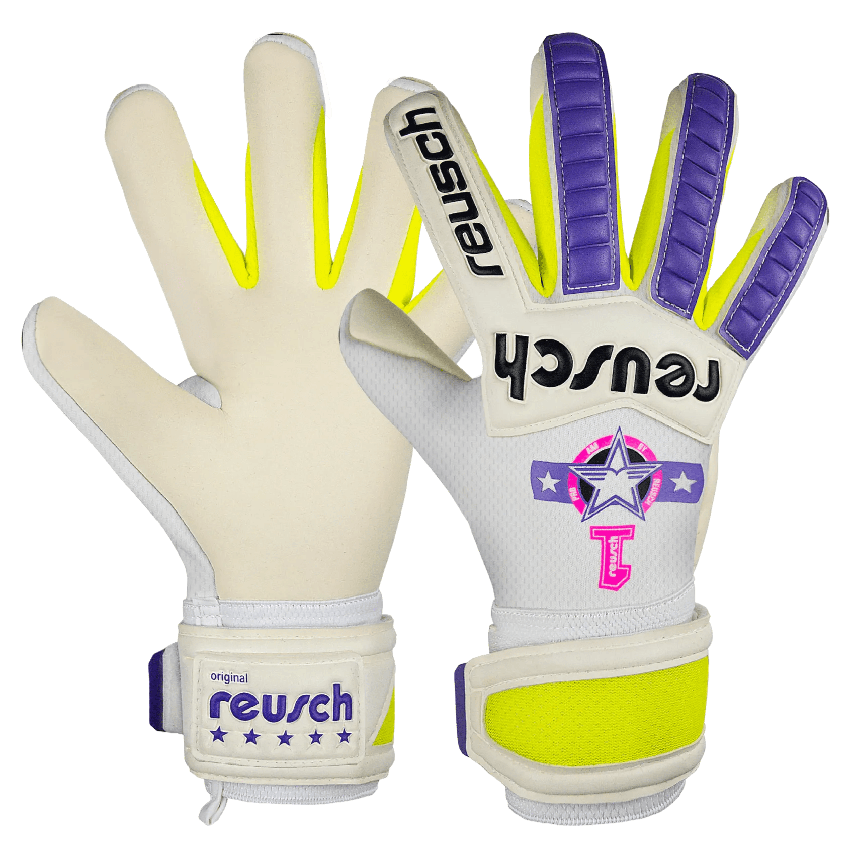 Reusch Legacy Pro AM Silver Goalkeeper Gloves (Pair)