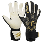 Reusch Pure Contact Gold X Glueprint Goalkeeper Gloves - Black-Gold (Pair)