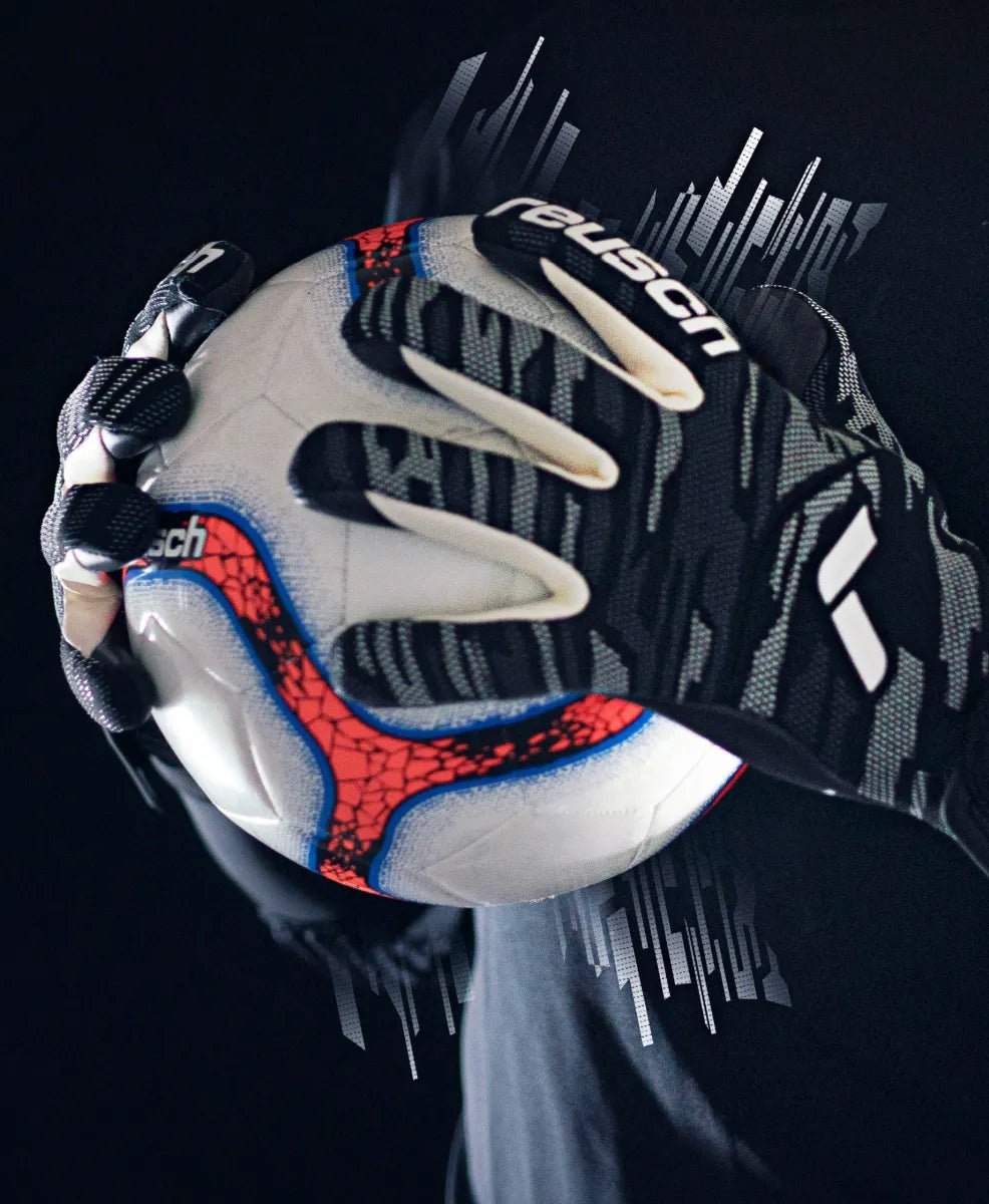Reusch Pure Contact Infinity Goalkeeper Gloves - Black