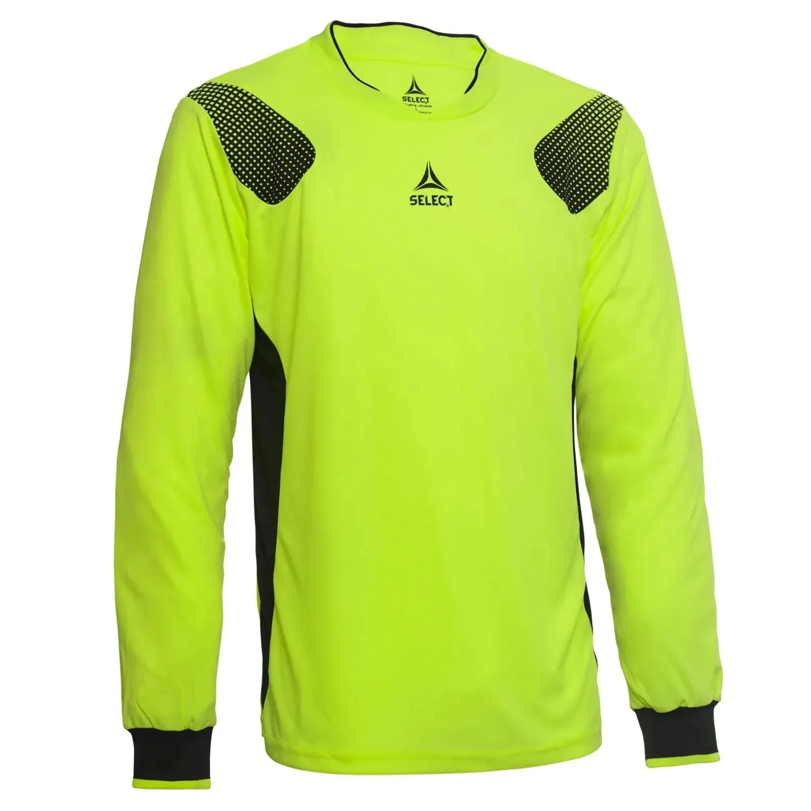Select Copenhagen LS Goalkeeper Jersey - Yellow-Black (Front)