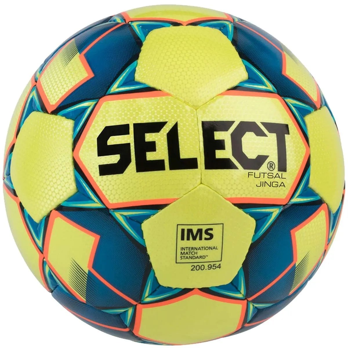 Select Jinga Futsal Ball - Shiny Yellow