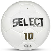 Select v25 Numero 10 NFHS Fifa Basic Soccer Ball - White Size 5 (10 Ball & Bag Bundle)