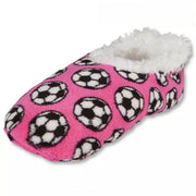 Snoozies Women Foot Covering - Pink-White